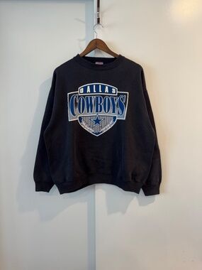 Vintage 1990s Dallas Cowboys NFL Football Crew Neck Sweatshirt